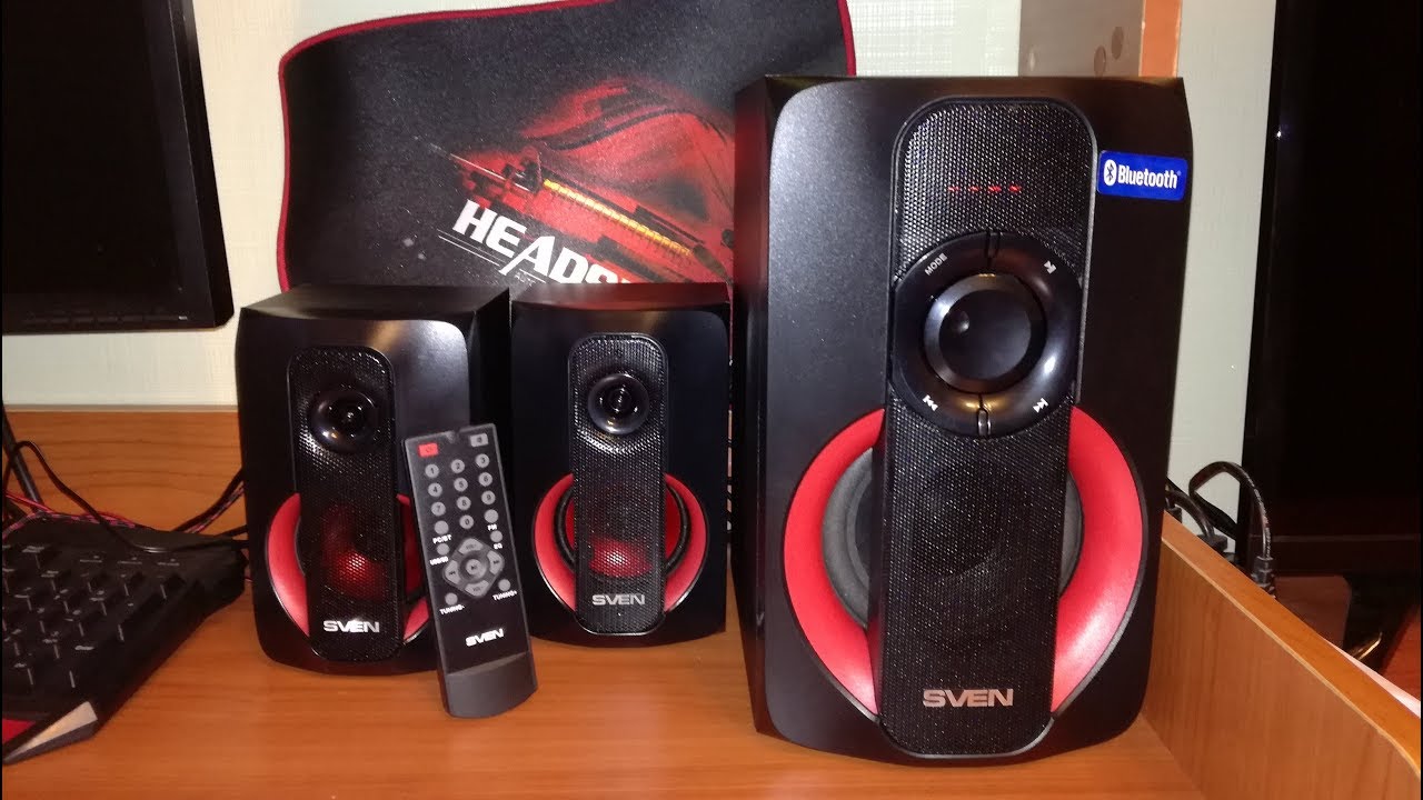 Колонки 2.1 Sven MS-304 - обзор