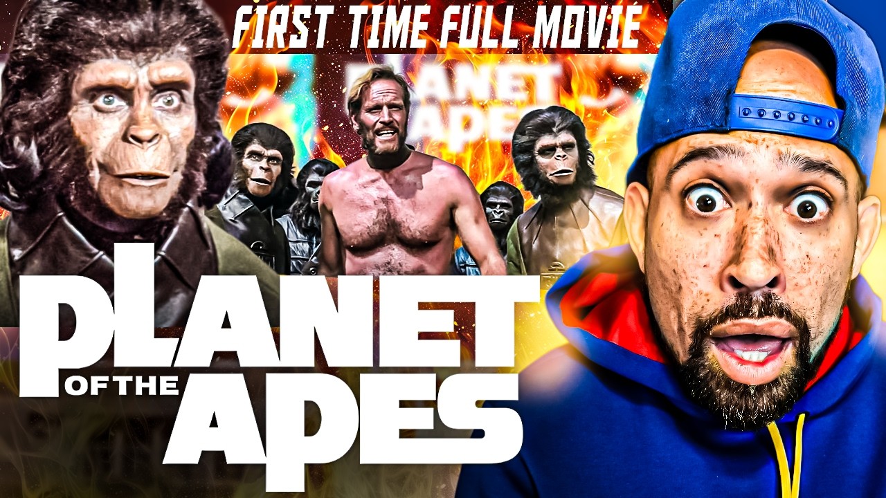 FIRST time WATCHING Planet of the Apes 1968!!  Damn, This STARTED it ALL.....