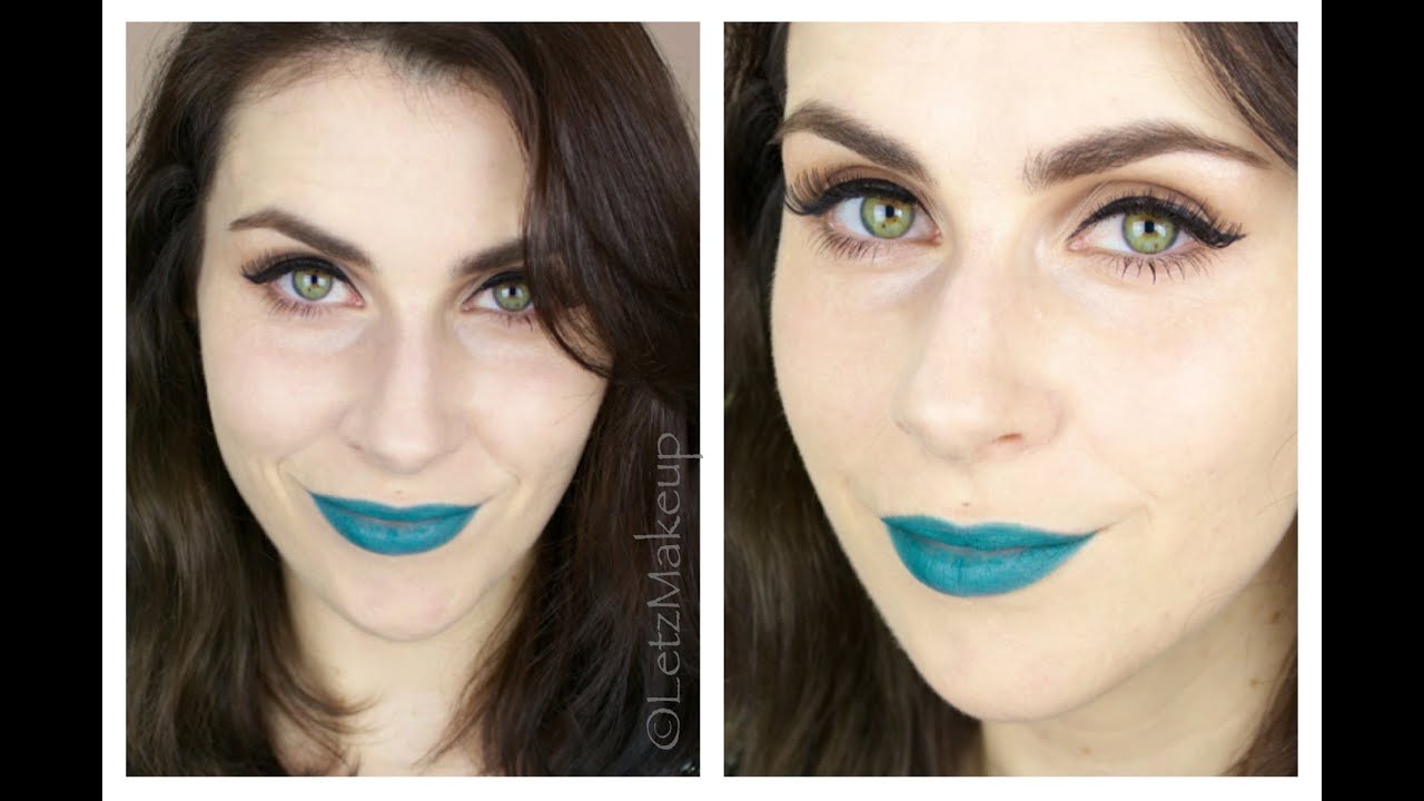 How to rock a Green Lip!! ft. Illamasqua 'Apocalips' plus first thoughts on 'Skin Base' foundation.