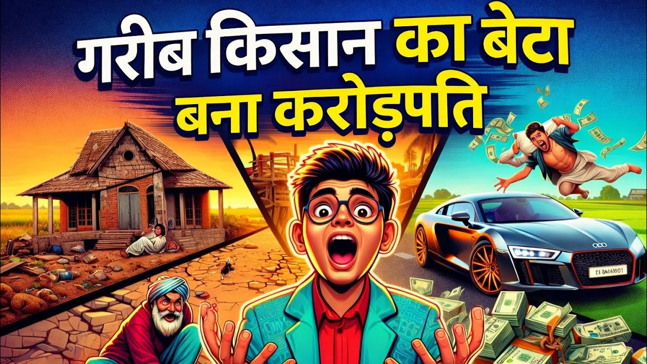 गरीब किसान का बेटा बना करोड़पति | Motivational Story in Hindi #viral #motivationhindi 