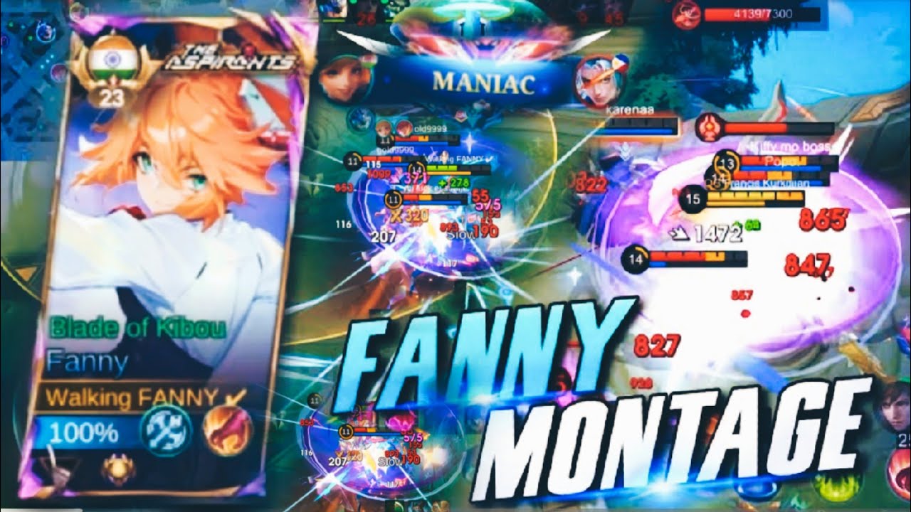 SUPER AGGRESSIVE FANNY MONTAGE ! FAST HAND/ STRAIGHT CABLE/MLBB
