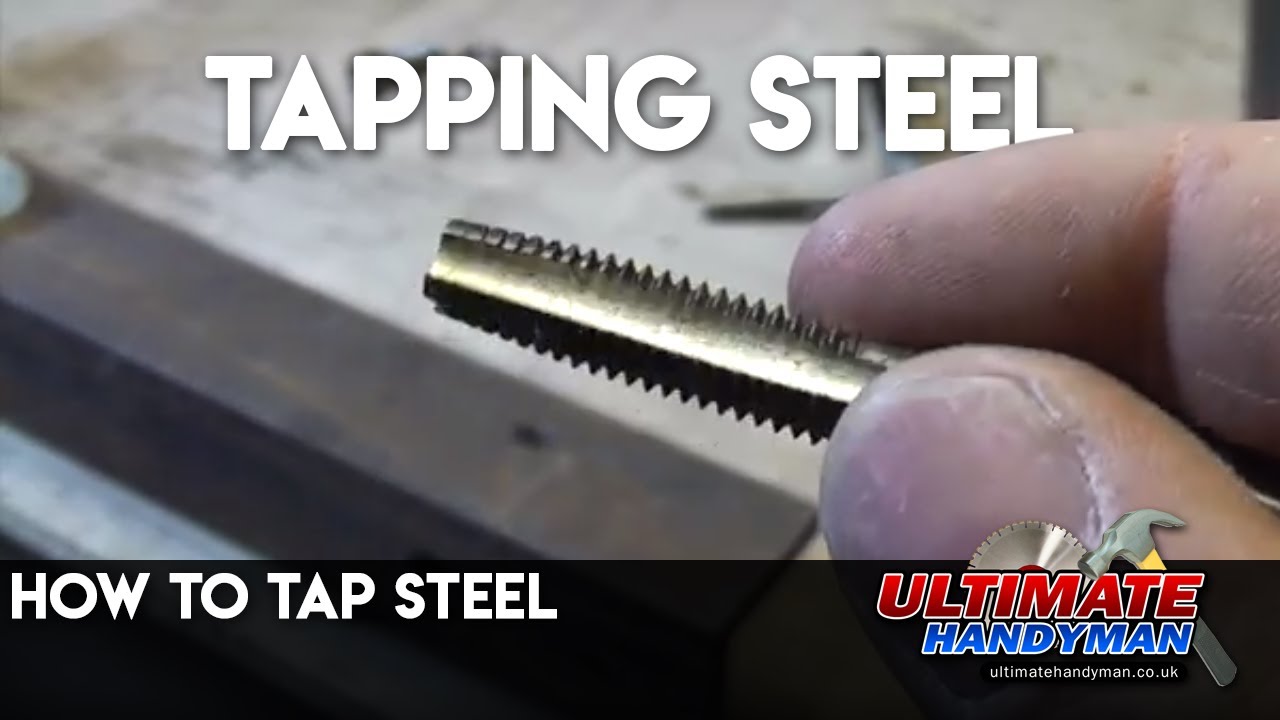 How to tap steel | tapping steel | ultimatehandyman