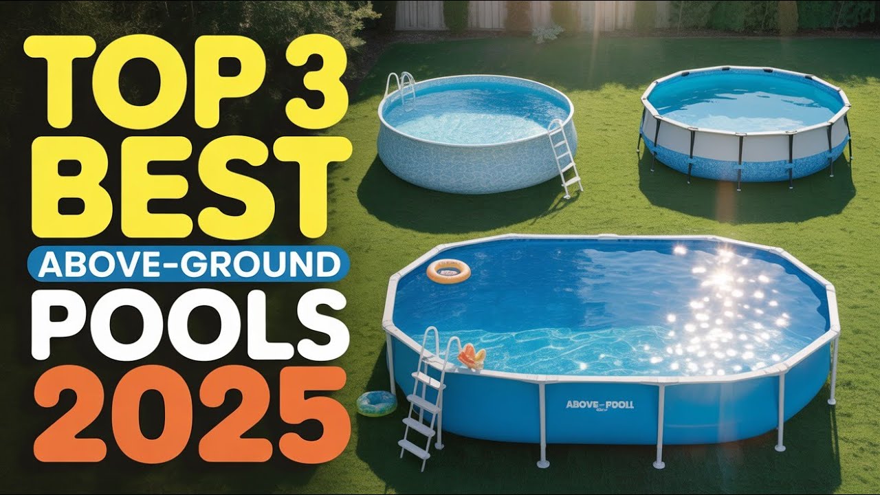 Top 3 Above Ground Pools Under Budget | Best for Home & Garden