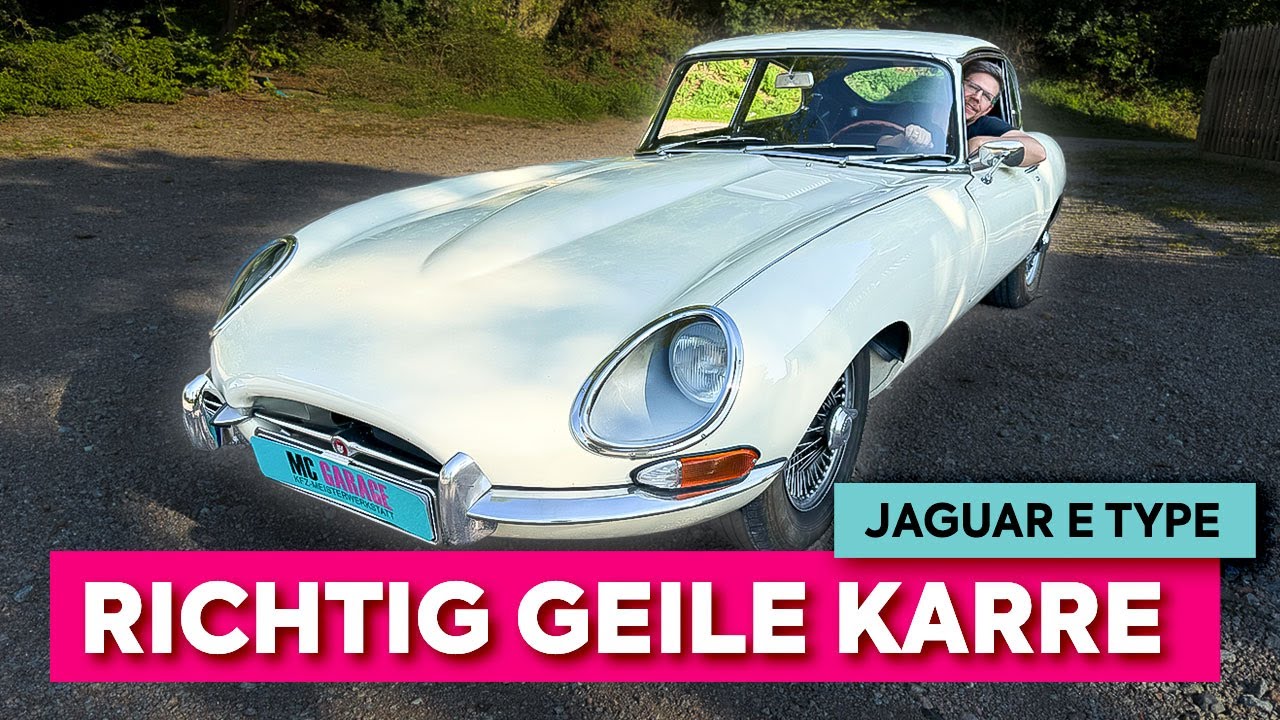 RICHTIG GEILE KARRE - Jaguar E Type bei MC Garage