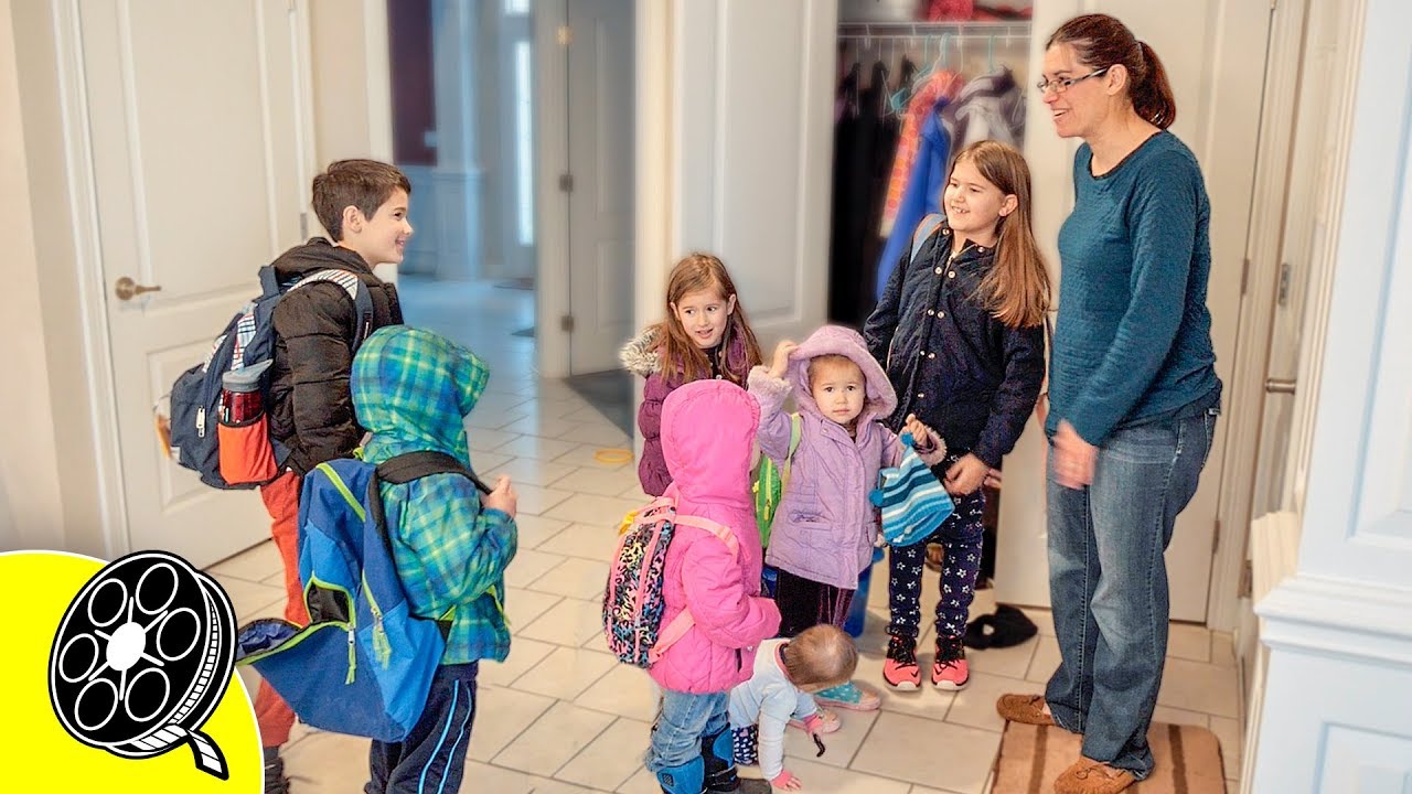 Mom's Morning Routine with 7 Kids