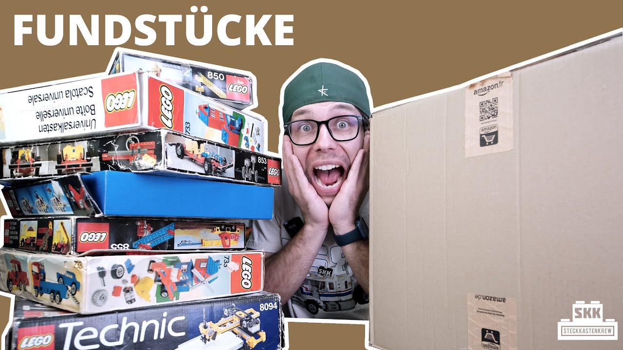 RIESEN-Konvolut für 100 Euro: unglaublicher Vintage-LEGO®-Fund mit Überraschungsmomenten