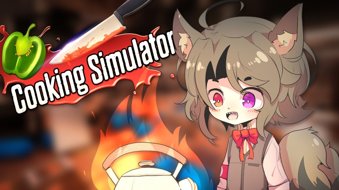 「COOKING SIMULATOR」TRYING NOT TO SET THE KITCHEN ON FIRE