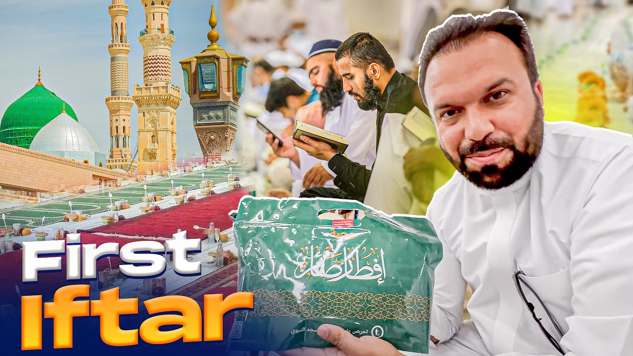 First Iftar in Masjid-e-Nabawi — Names Selected for Umrah Lucky Draw