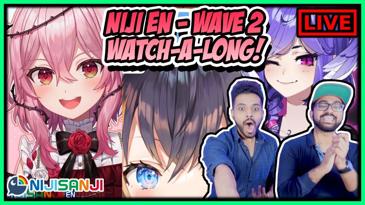 NIJISANJI EN - WAVE 2 (OBSYDIA) DEBUT WATCH-A-LONG | SELEN TATSUKI, ROSEMI LOVELOCK, PETRA GURIN