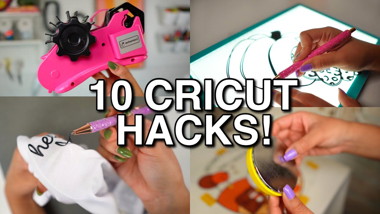 10 CRICUT HACKS UNDER 10 MINUTES! PART 2 🔥
