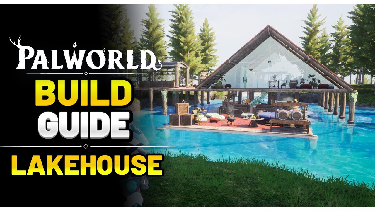 How to Build an Aesthetic Lakehouse in Palworld - FULL Build Guide