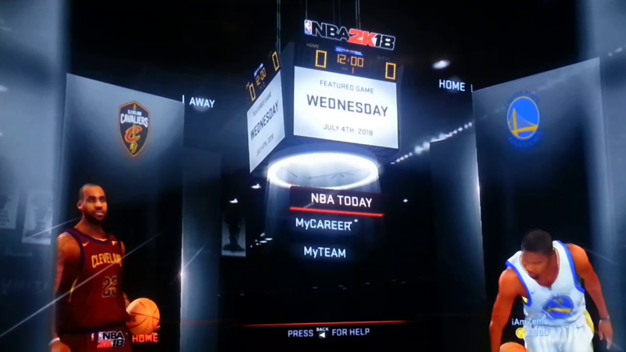 NBA 2K18 How to do the 