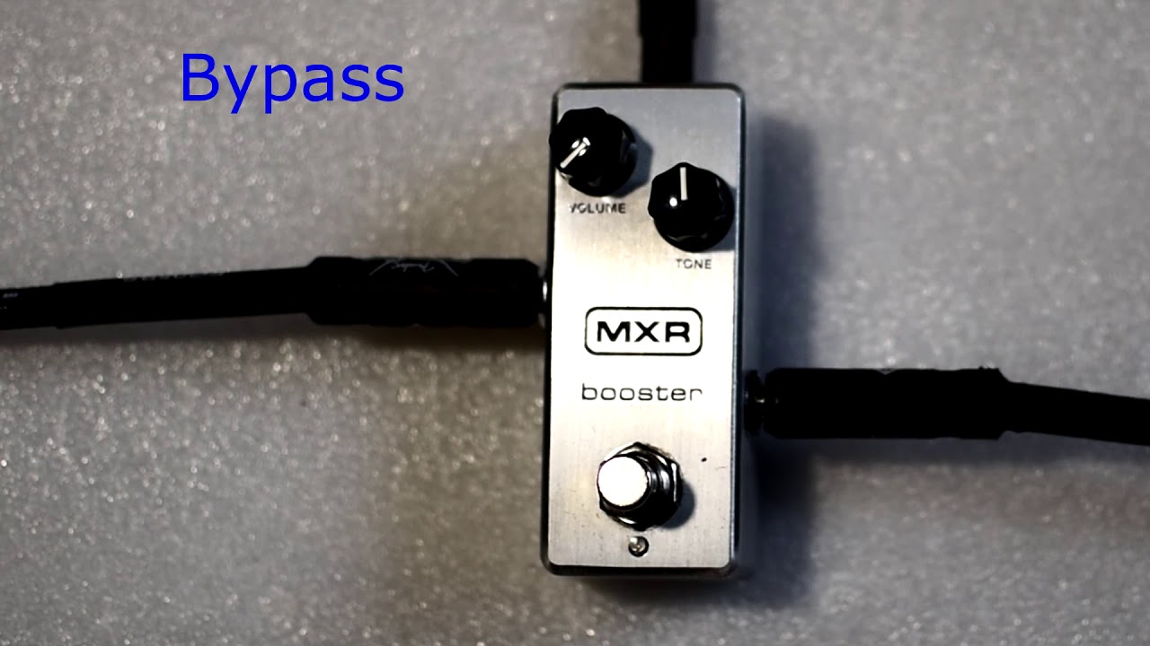 MXR Booster mini Test