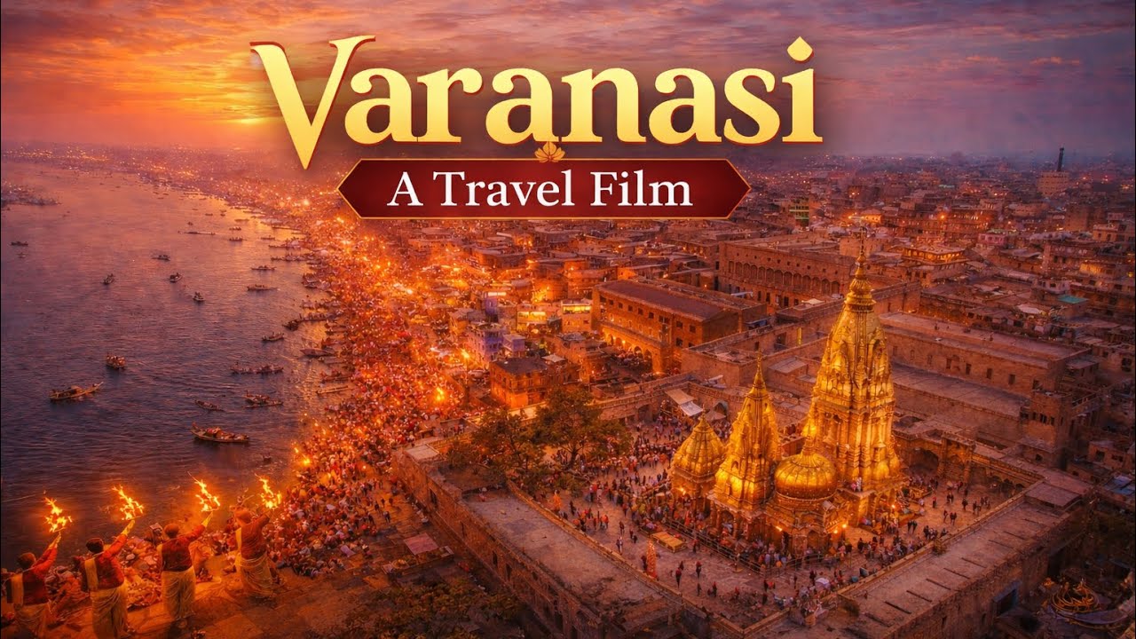 Varanasi: A Travel Film | Temples, Boat Rides, Street Food & the Ganga Aarti