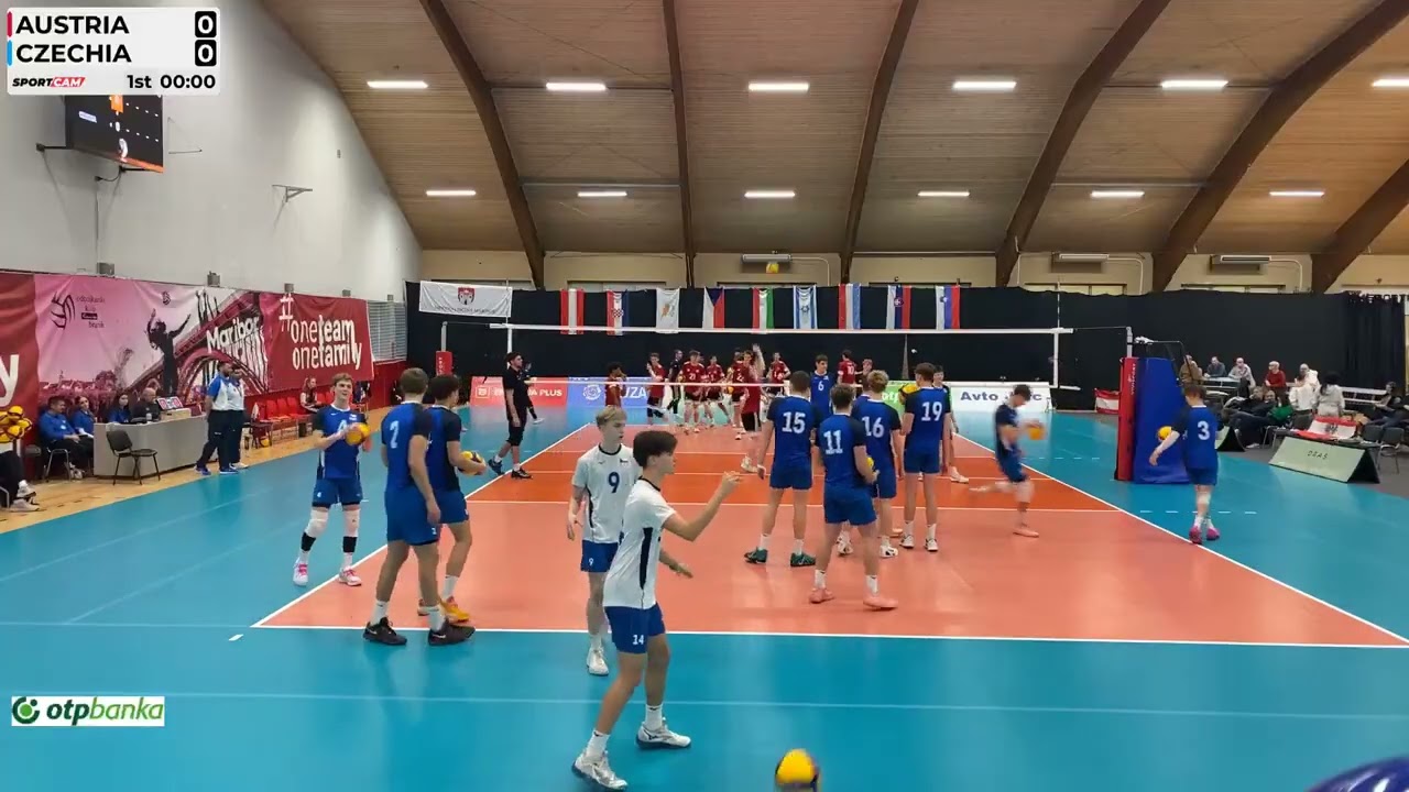 2026-01-10 U18m European Championship Qualification in Maribor Austria vs Czech