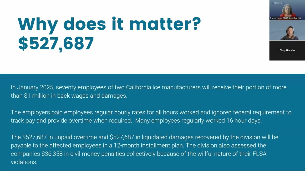 Wage & Hour Law Basics