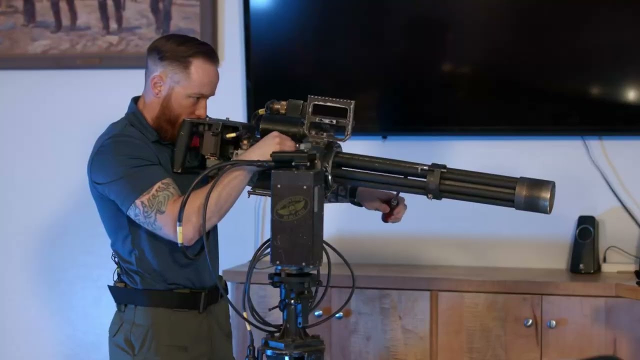 Dillon Aero Minigun - M134 Training Class (4K resolution)