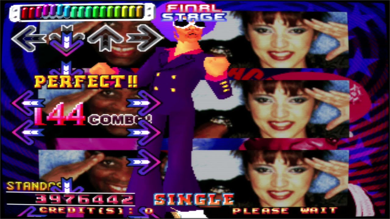 (MAME 0.238) Dancing Stage EuroMix - G*936 VER. EAA (Gameplay)