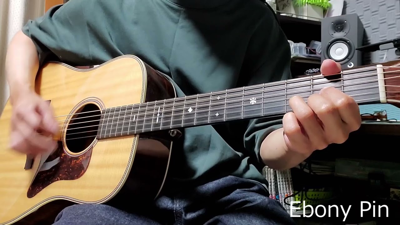 Martin Liquidmetal Bridge Pins vs Ebony Pins