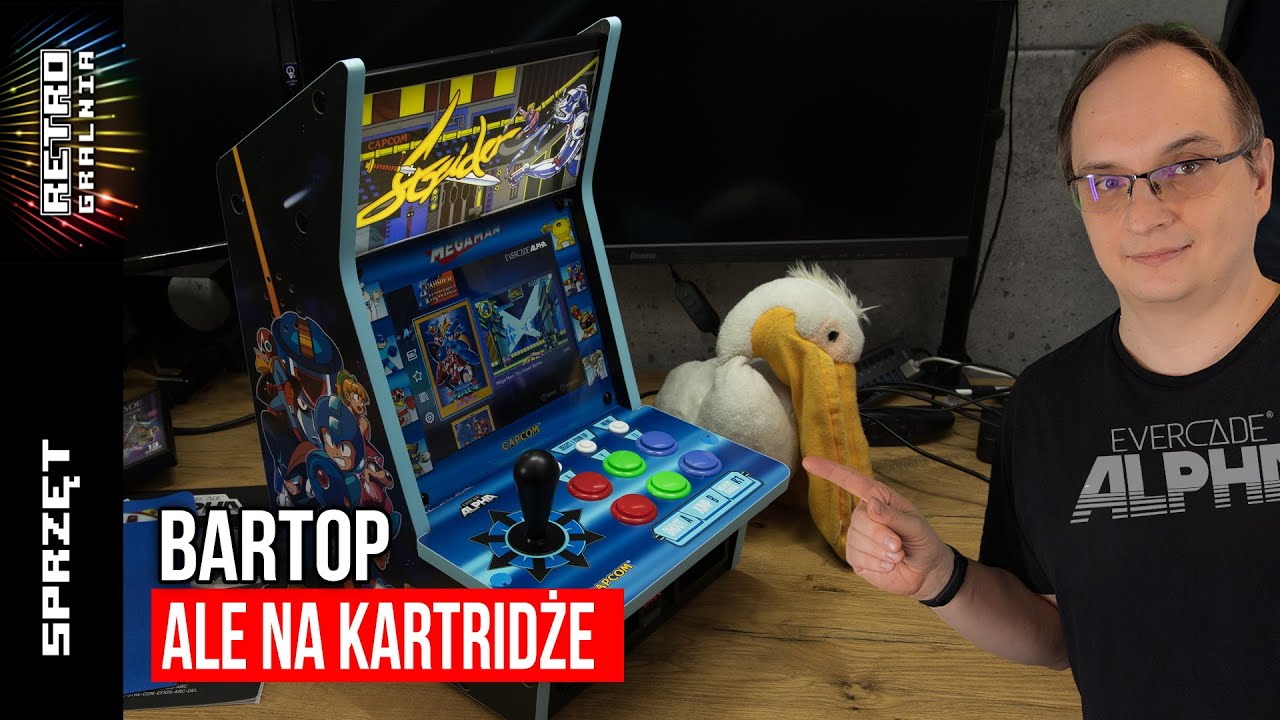 🎮 Automat Retro na Biurko?! Unboxing i Test Evercade Alpha MegaMan Edition  [RG#575]