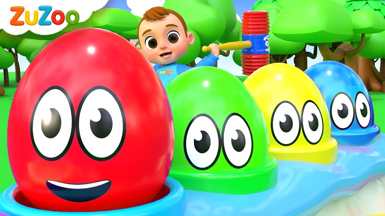 Surprise Eggs Kids Song + More Nursery Rhymes | ZuZoo Nursery Rhymes & Kids Songs