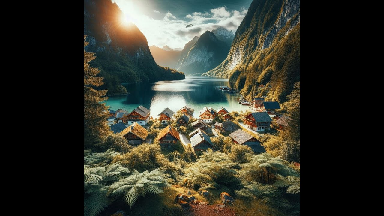 Tranquil Village Between Two Seas - Relaxing Nature Sounds for Meditation & Calm | lofi