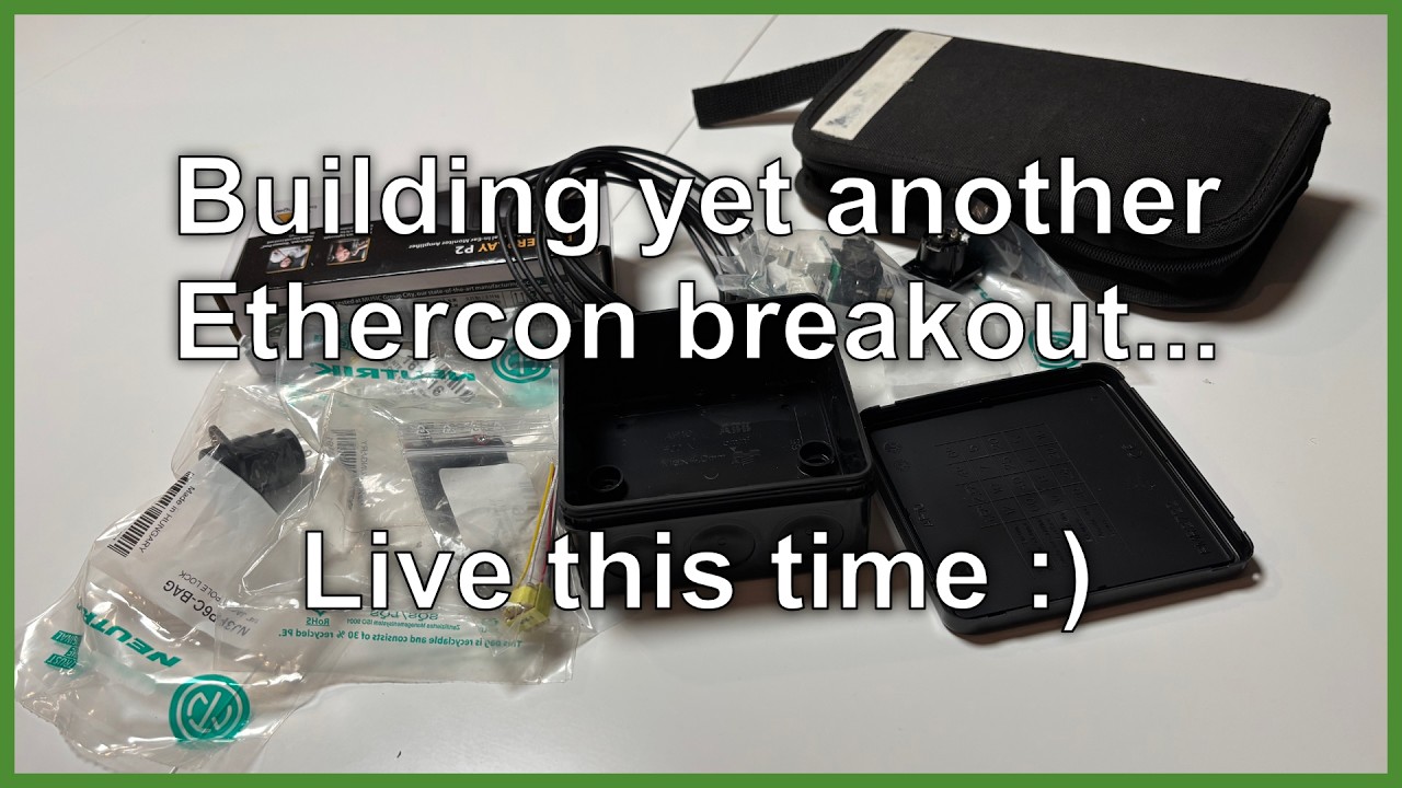 Building yet another Ethercon Breakout