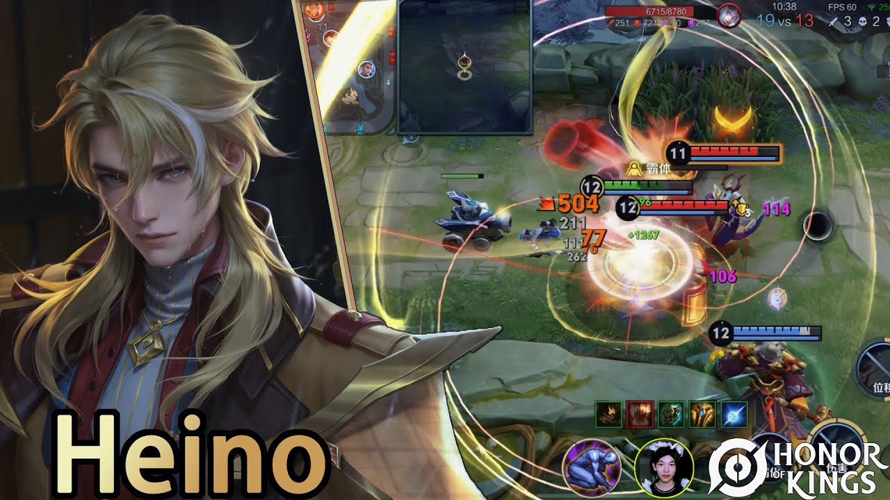 HonorofKings（Heino）Outra maneira de jogar Heino｜Another way to play Heino