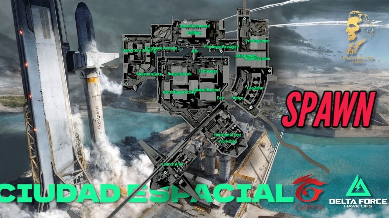 LO IMPORTANTE DE APRENDERTE LOS SPAWN EN CIUDAD ESPACIAL GARENA DELTA FORCE