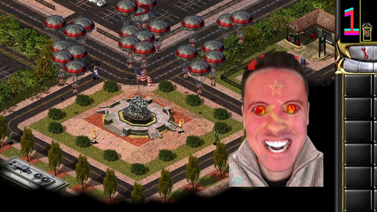 WE ARE THE BAD GUYS NOW!!! Red Alert 2 BLIND [HARD] #1