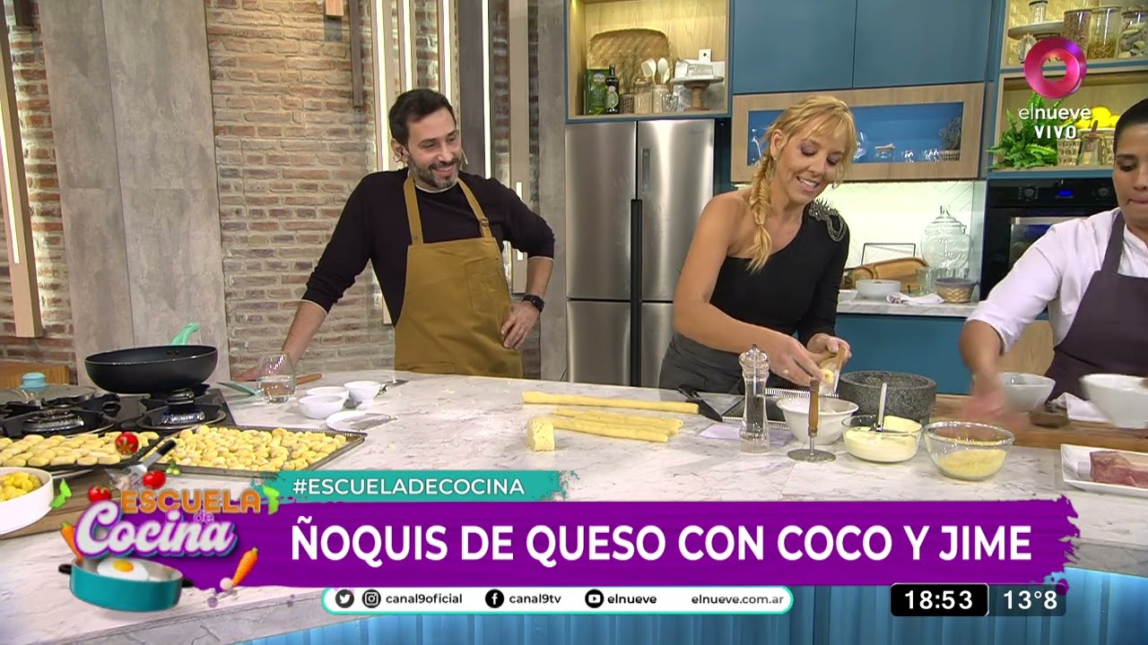 Ñoquis de queso con 2 salsas | #EscuelaDeCocina