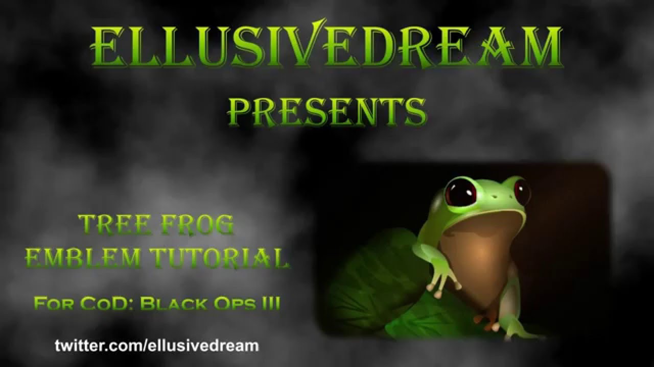 Tree Frog CoD Emblem Tutorial by EllusiveDream