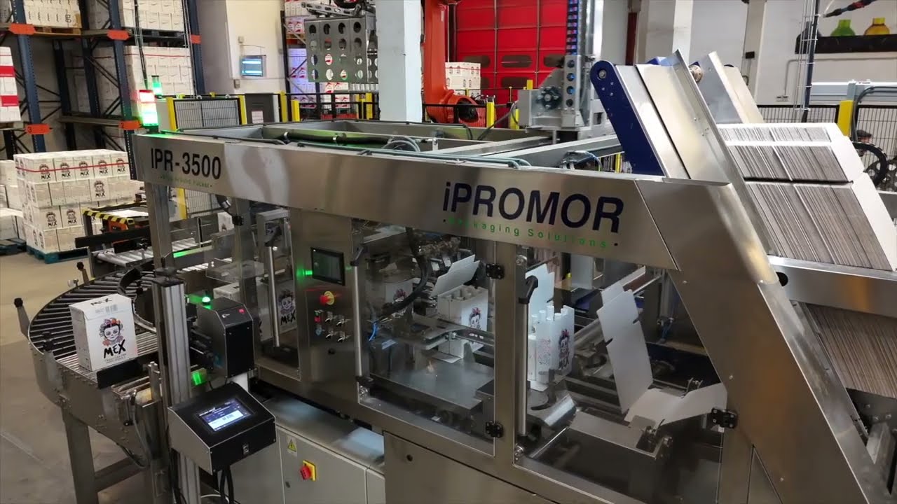 ENCAJADORA WRAP AROUND IPROMOR  WA IPR3500SRV SERIES