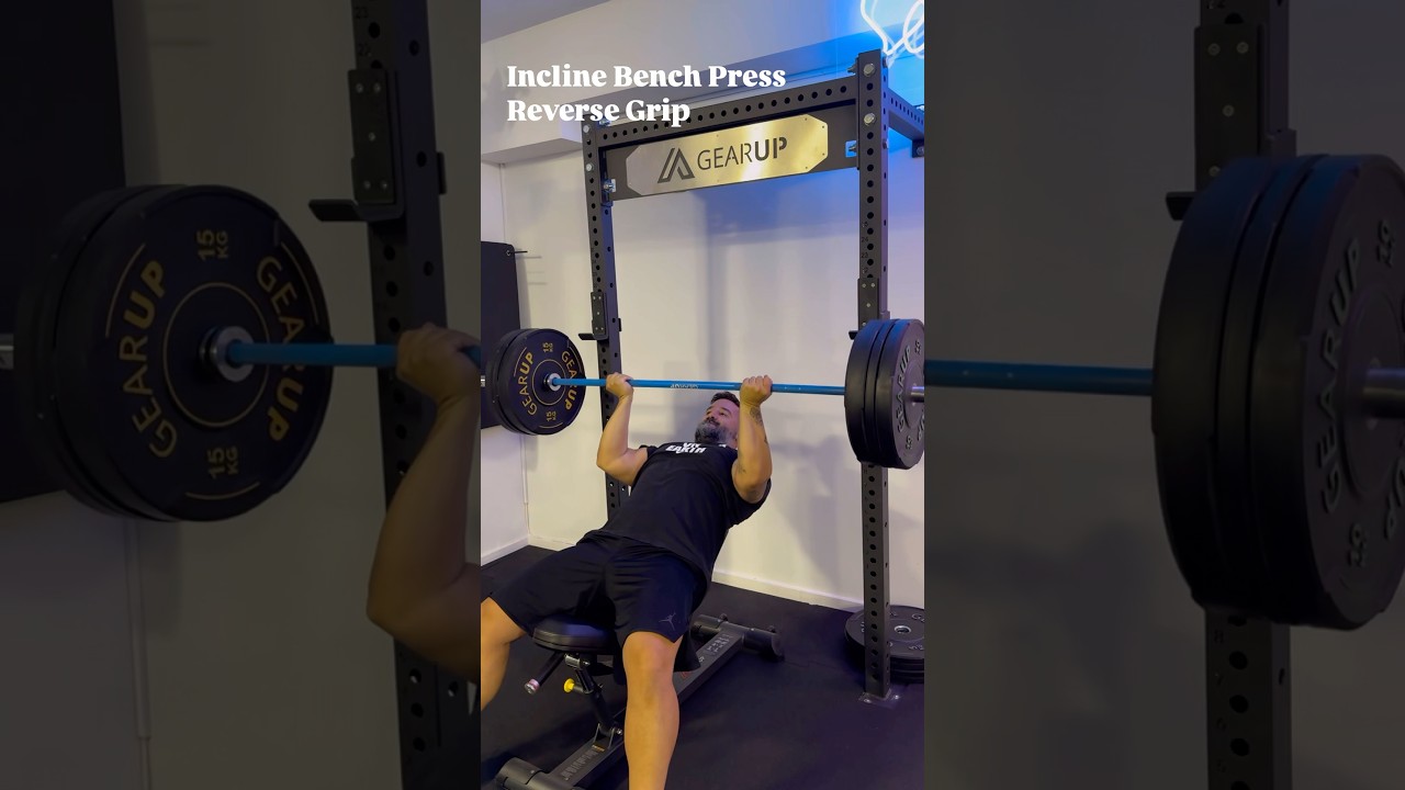 Tone Your Chest FAST with Reverse Grip Incline Bench Press!