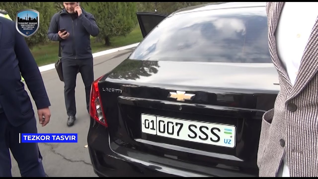 007 SSS. Soxta avtoraqam egasi ushlandi.