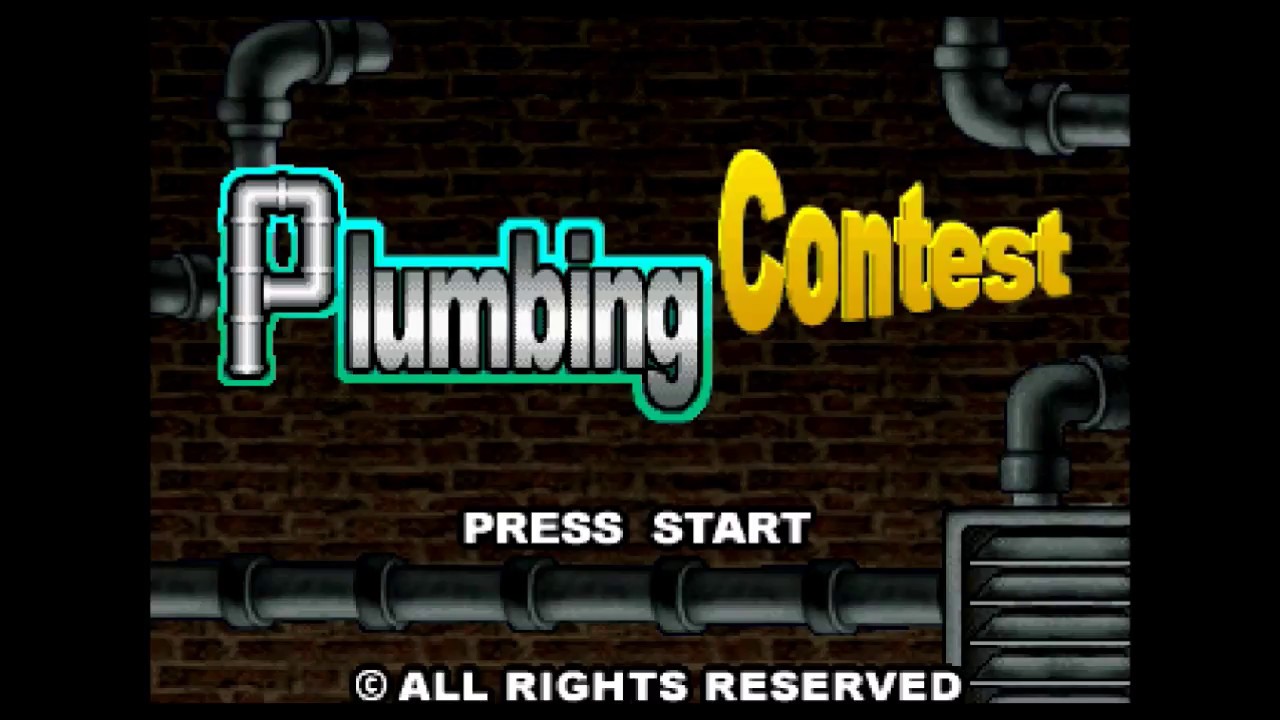 Plumbing Contest - SEGA Mega Drive Flashback - Full Game