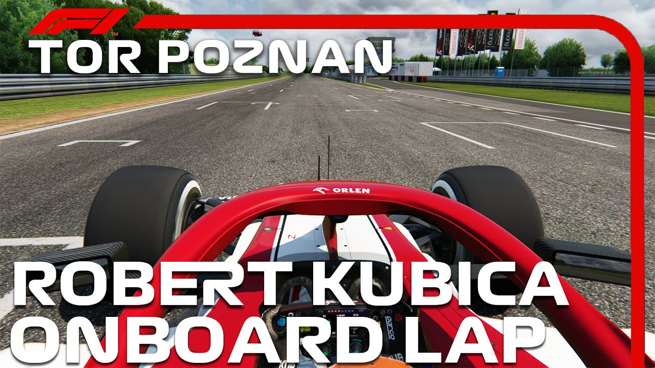 F1 2020 Tor Poznan Circuit | Robert Kubica Onboard