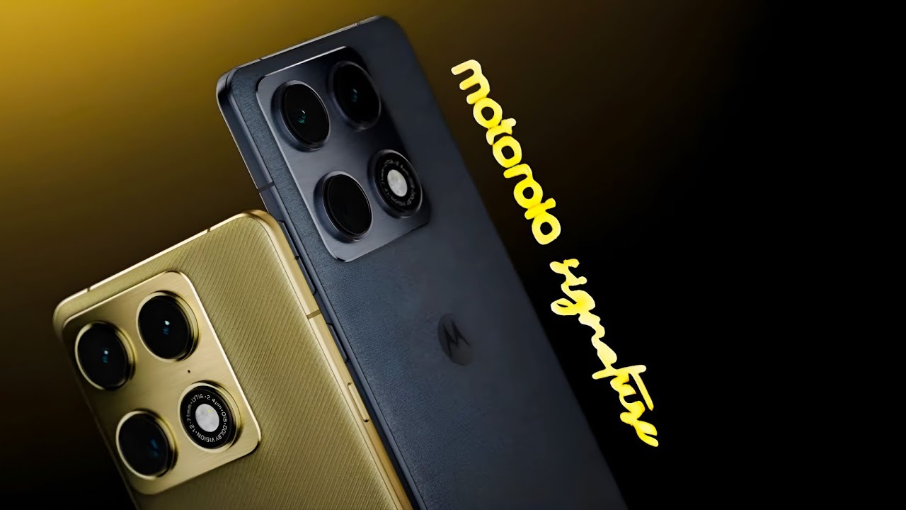 Motorola Signature Phone – The Most Premium Phone Ever?