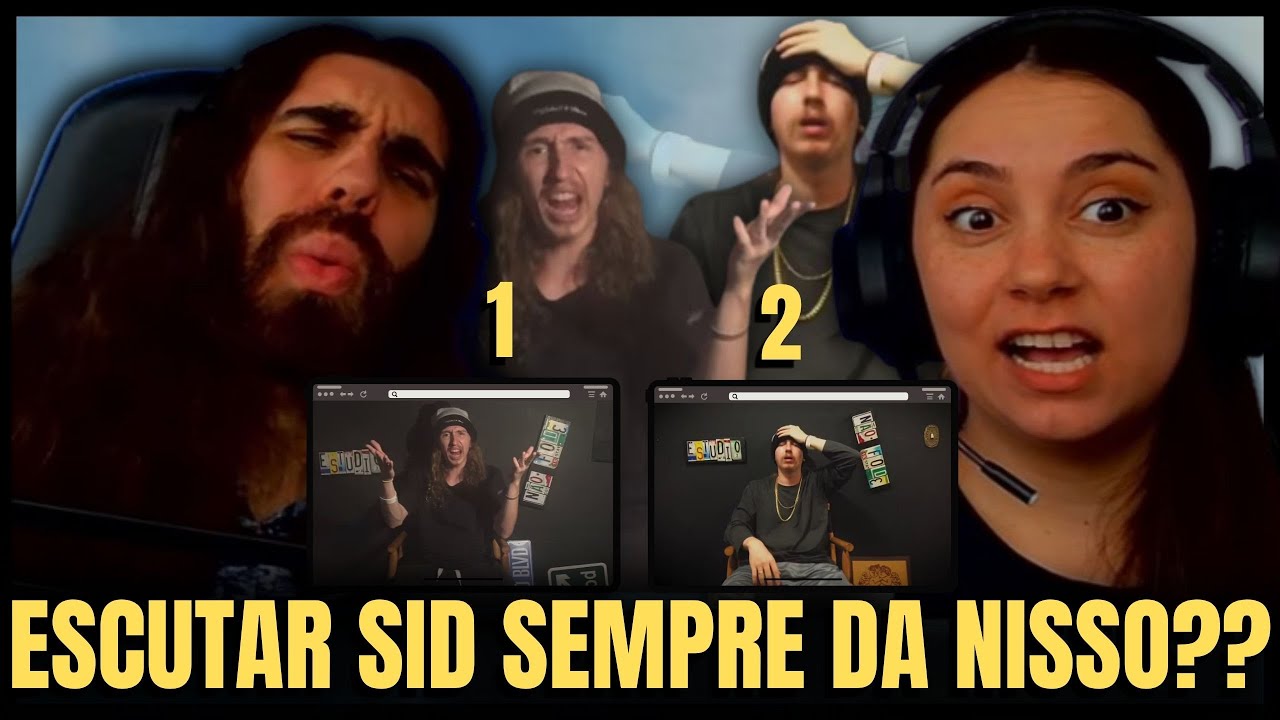 MC Sid - Assalto a Mão Letrada 1 e 2 - React Lucas Meira feat Carol