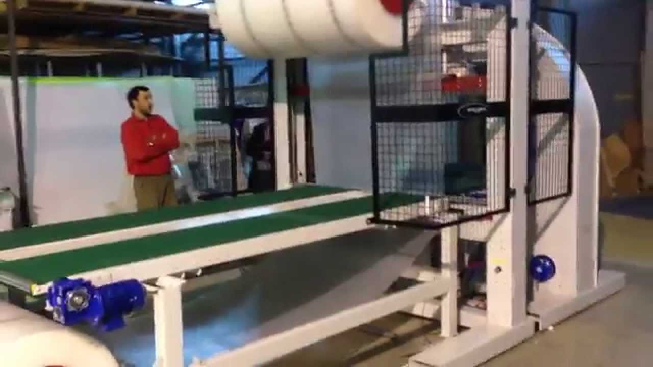 GG Macchine STE 1500 with 3mt input conv with elevetor
