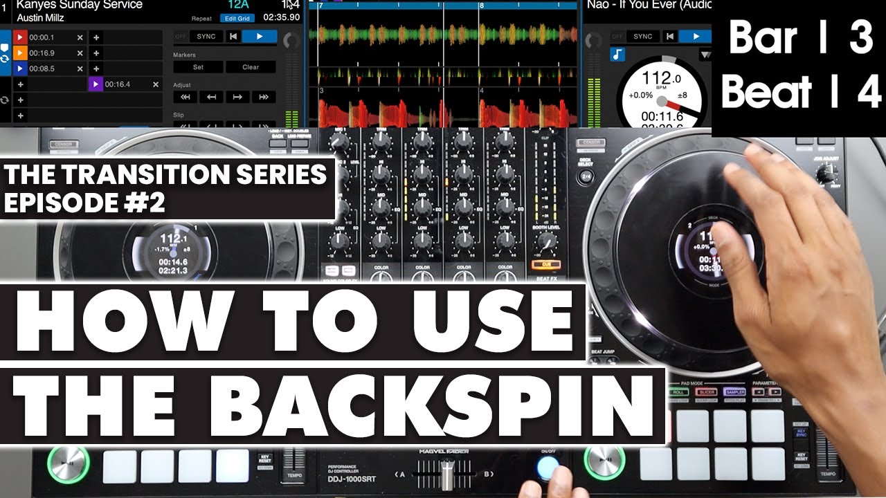 Как использовать BACKSPIN для безупречного перехода между треками (Эпизод 2)