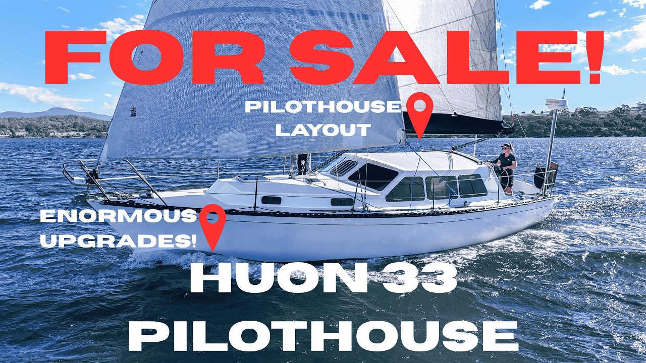 ДЛЯ ПРОДАЖИ! Huon 33 ПИЛОТАЖНАЯ ЯХТА 