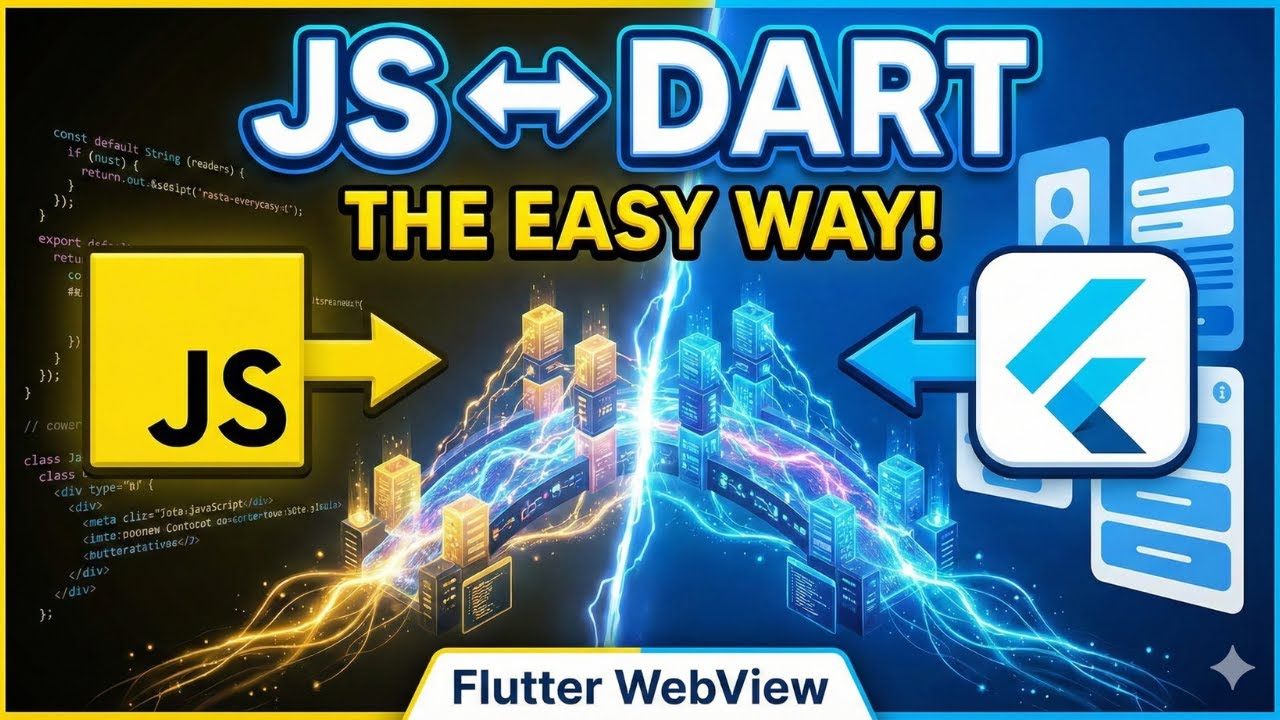 Подключение Flutter и JavaScript: простой способ с помощью обработчиков JS (руководство 2025 года)