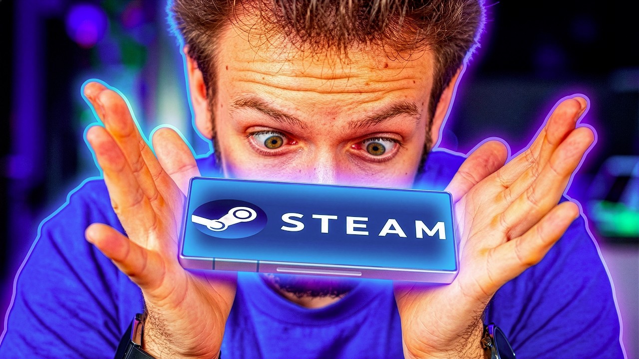 Steam marche maintenant sur téléphone. (c'est pas une blague)