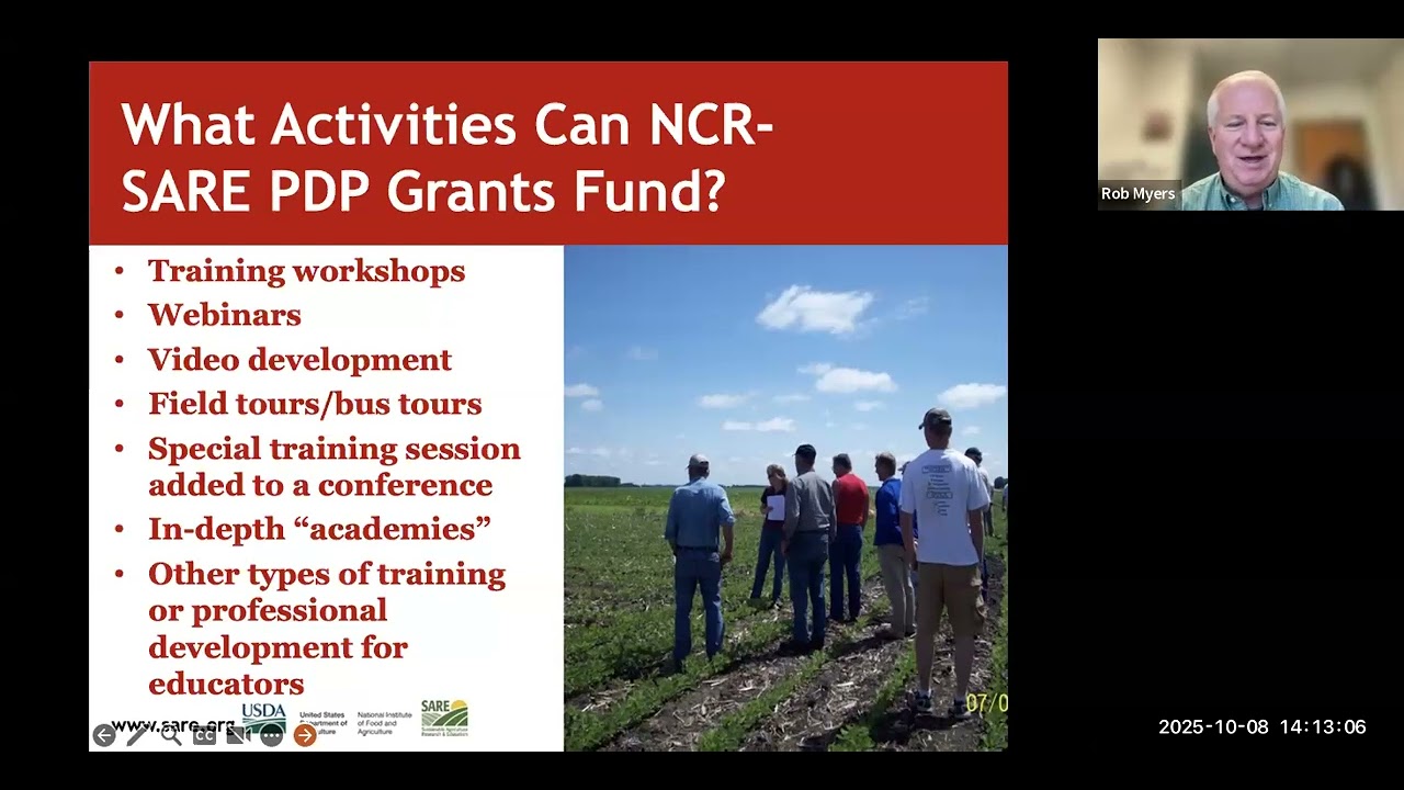 Writing an NCR-SARE 2025 Professional Development Grant