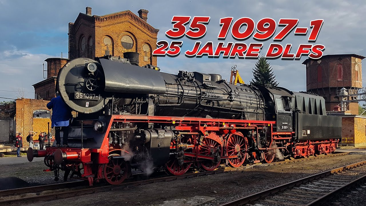 25 Jahre Dampflokfreunde Salzwedel e.V. mit 35 1097-1