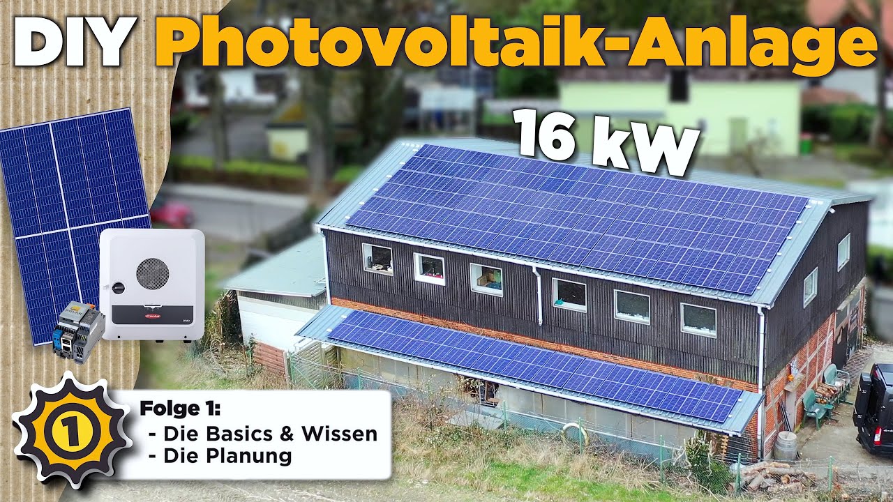 Eine PV-Anlage SELBER bauen! Meine ausführliche Anleitung ☀️ | Folge 1 - Die Planung & Grundwissen