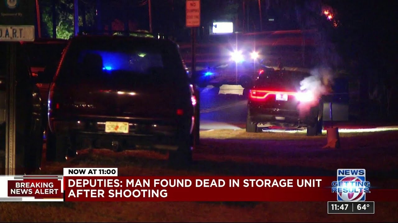 MAN FOUND DEAD IN STORAGE UNIT