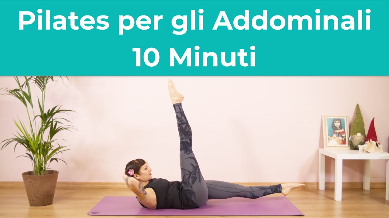 Pilates per gli Addominali - 10 Minuti | Esercizi di Pilates a Casa