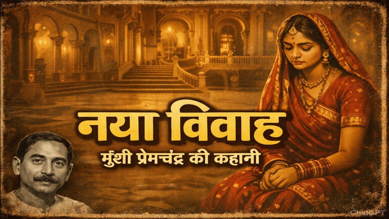 नया विवाह - मुंशी प्रेमचंद की कहानी | A story by Munshi Premchand #hindi #hindikahanian #premchand 